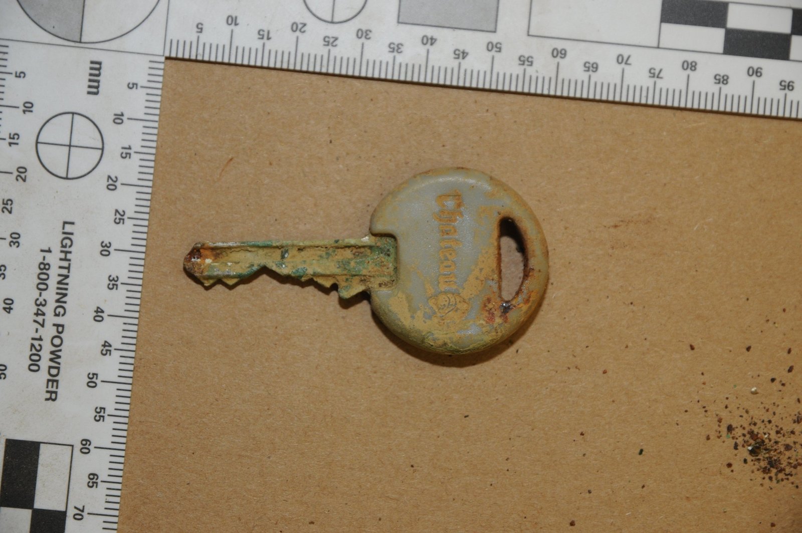 Exhibit 258, keychain Chateau key