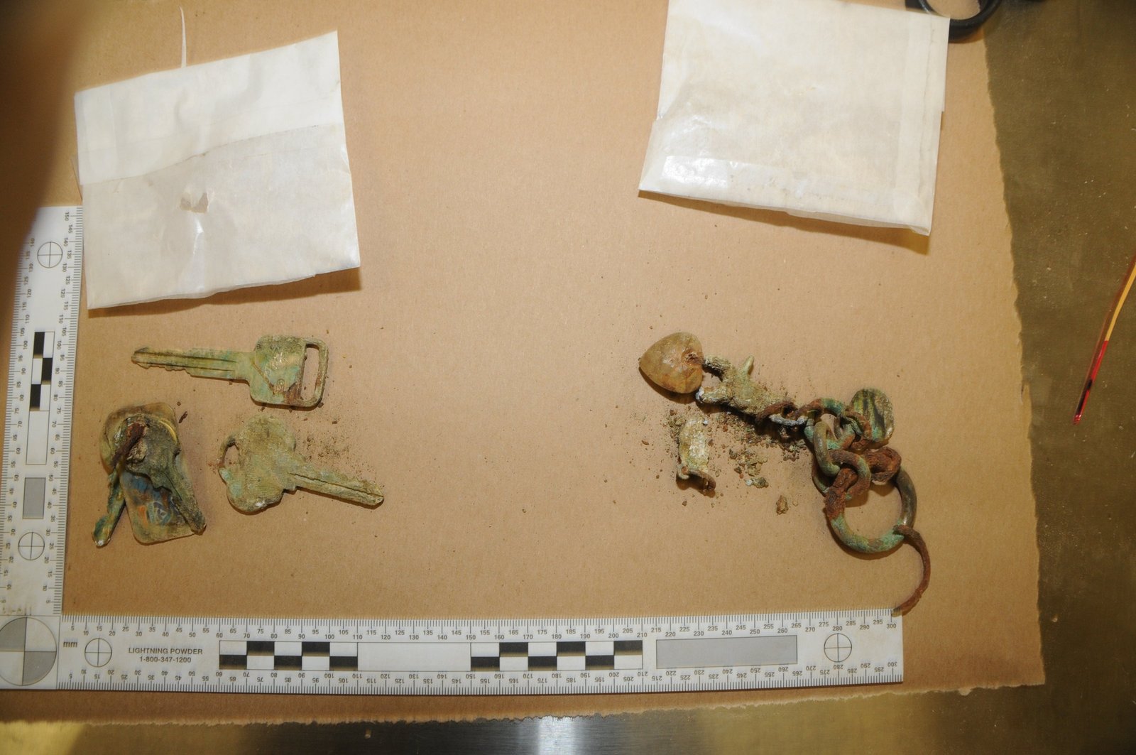 Exhibit 311, keychain and keys
