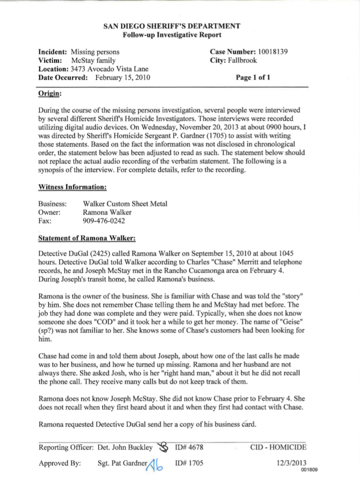 Full page, Bates 001809