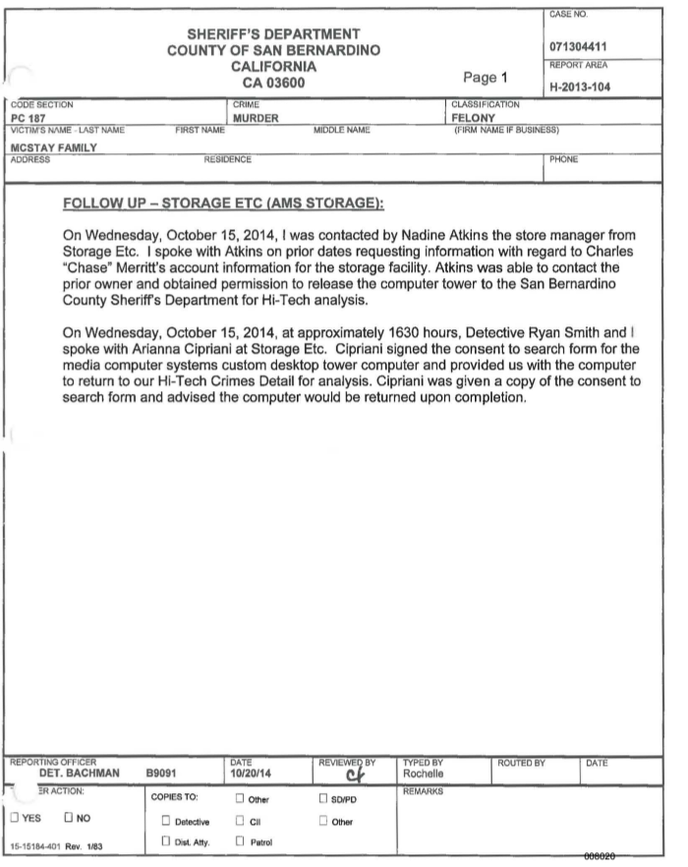 See the report page