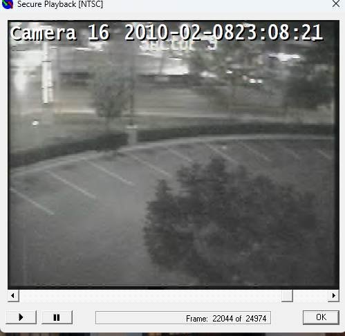 (Image 8) The Trooper towed — Camera 16, 23:08:21.