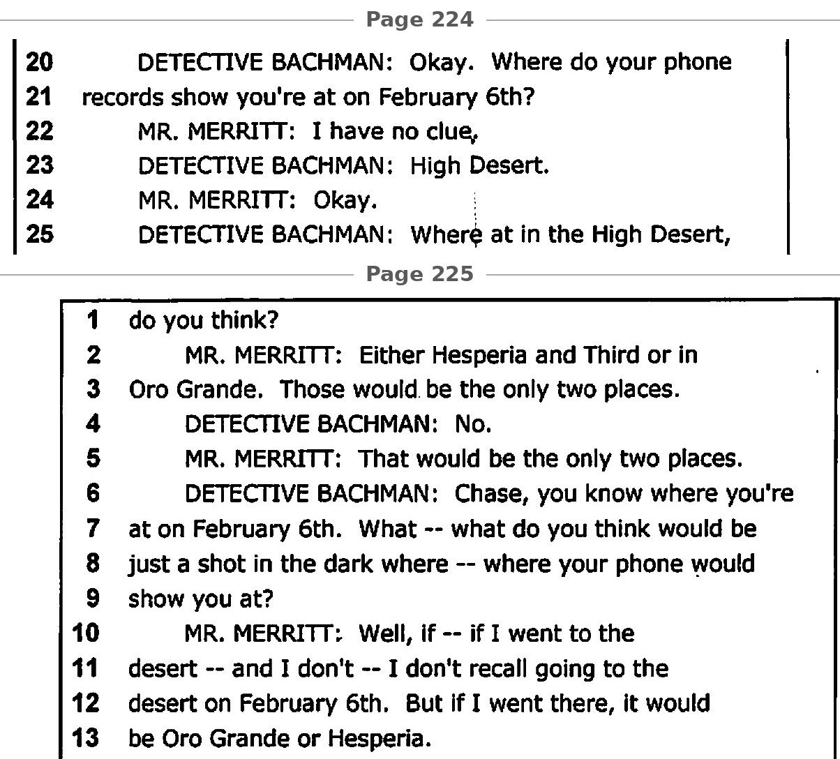 Interview transcript, 224:20-225:13