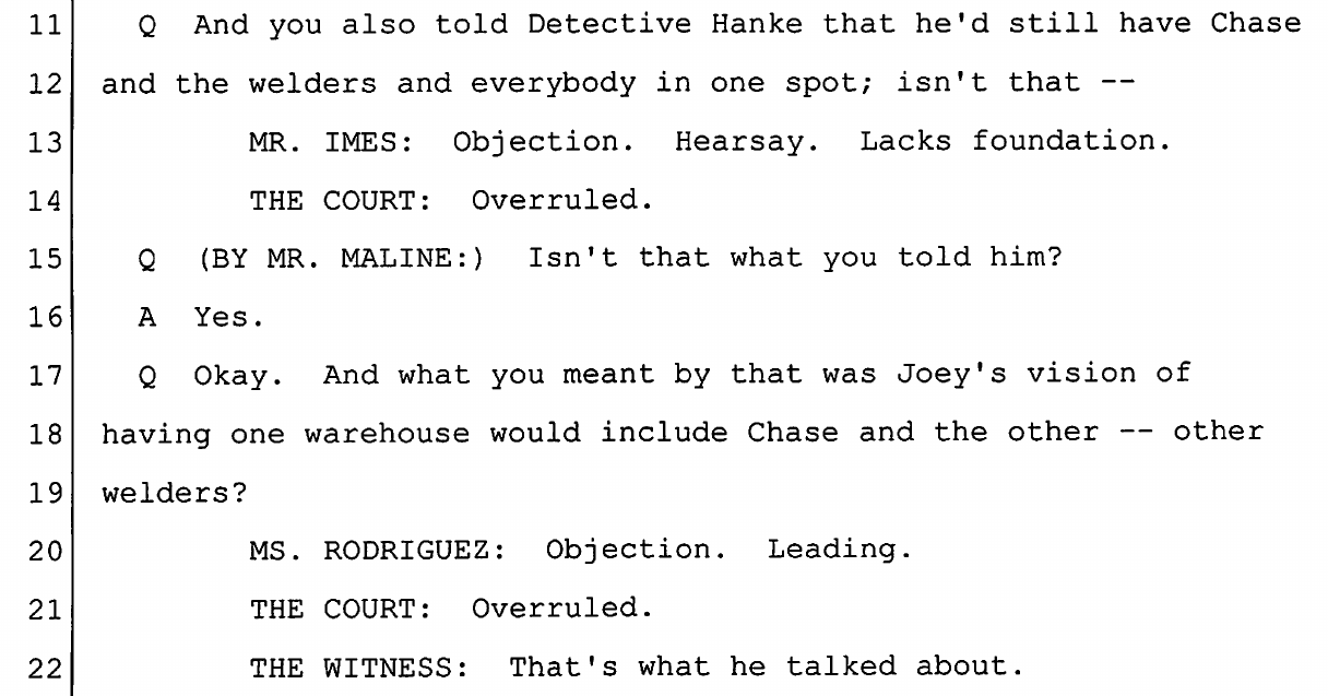 Reporter's Transcript, RT 5492:11-22